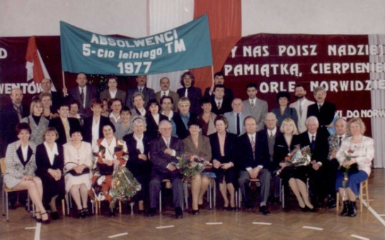 Spotkanie absolwentów w 1999 roku