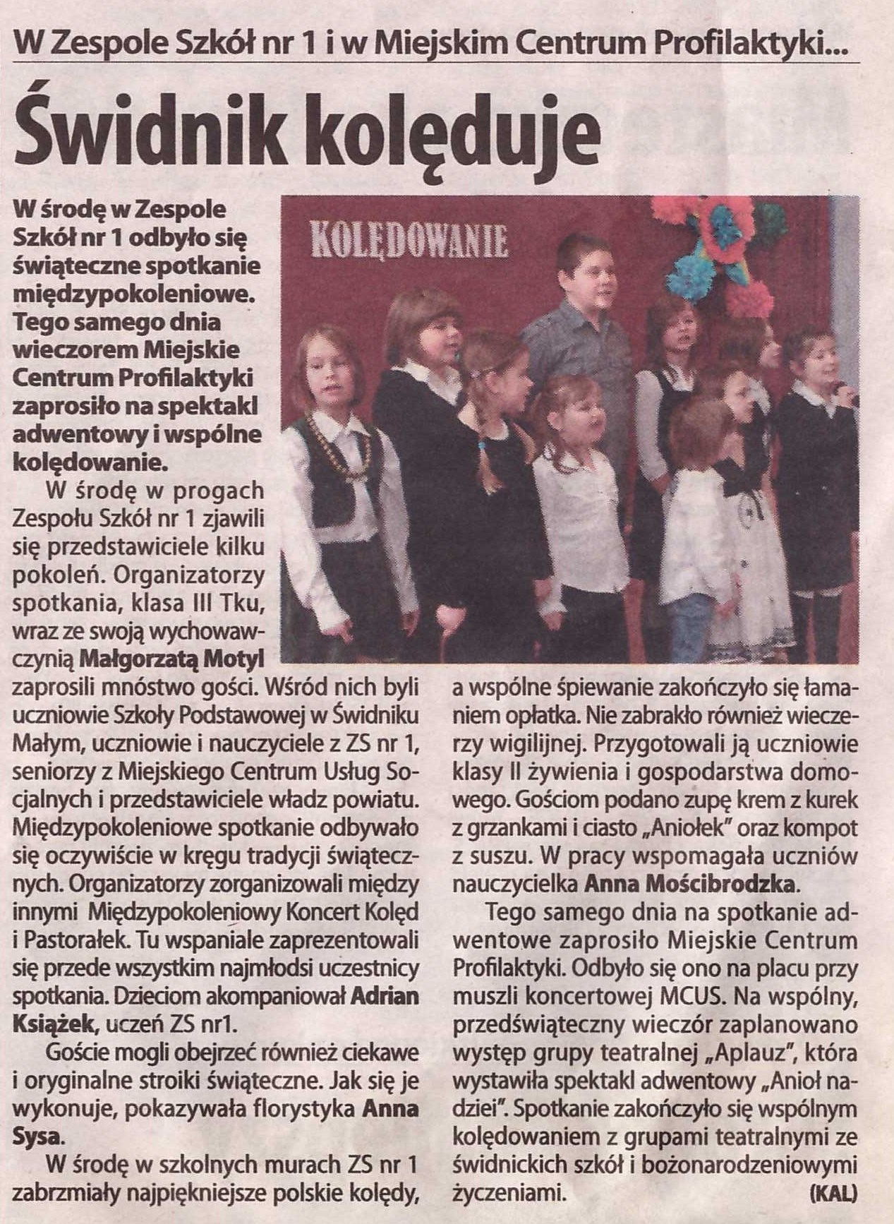 swidnik kolenduje